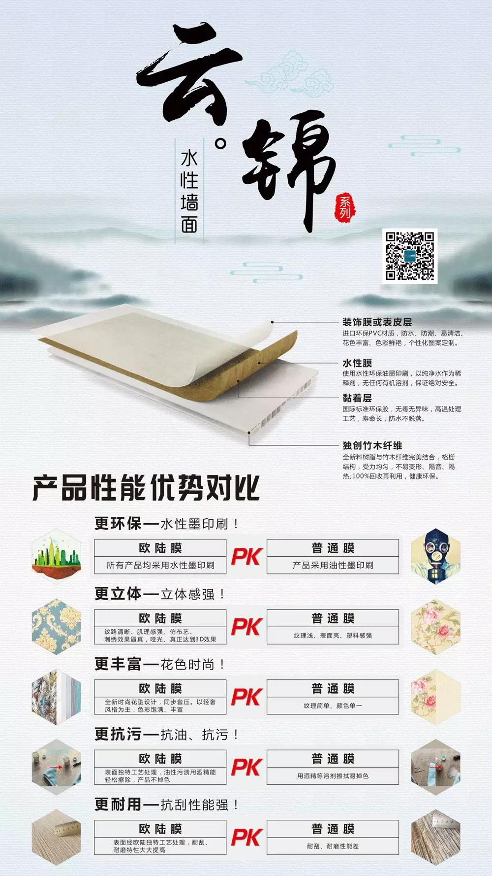 【新品上市】云錦水性集成墻面，硬核實力，定制家裝新潮流